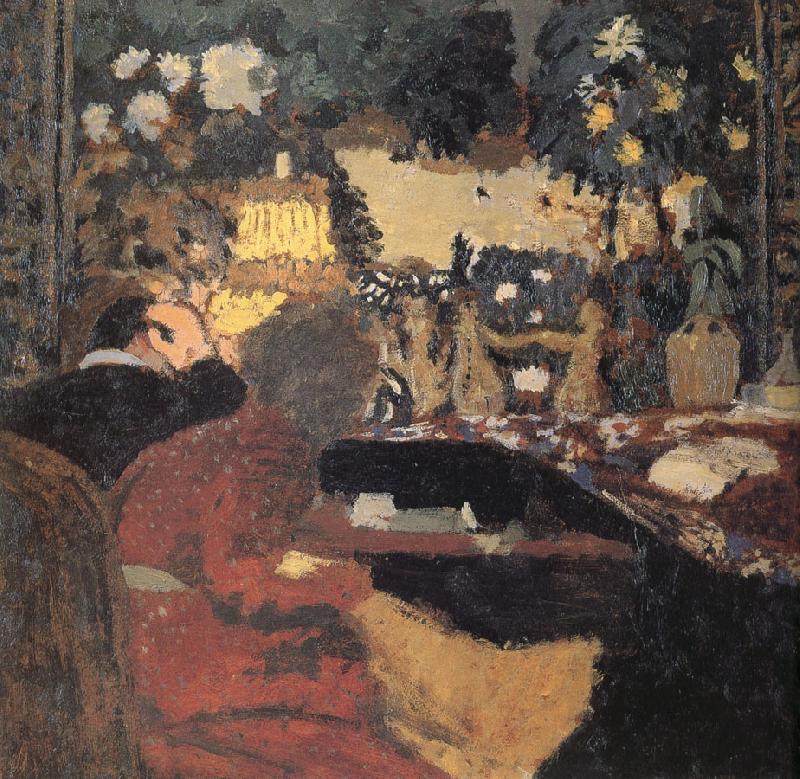 In tapestry, Edouard Vuillard